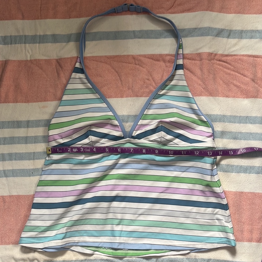 La Blanca Women’s V-Neck Halter Tankini Swimsuit Top